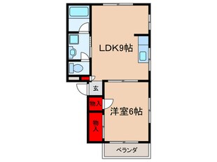 アーバン東中神の物件間取画像